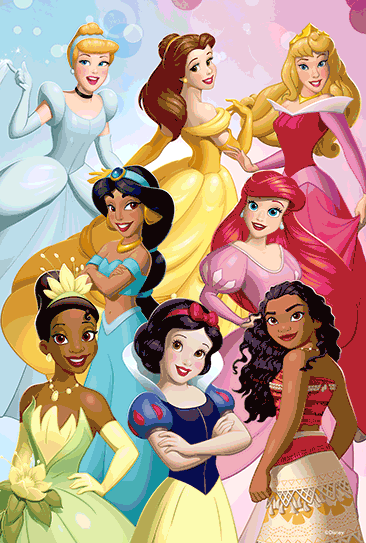 Disney Princess 200 Piece Lenticular Puzzle (31cm x 46cm)