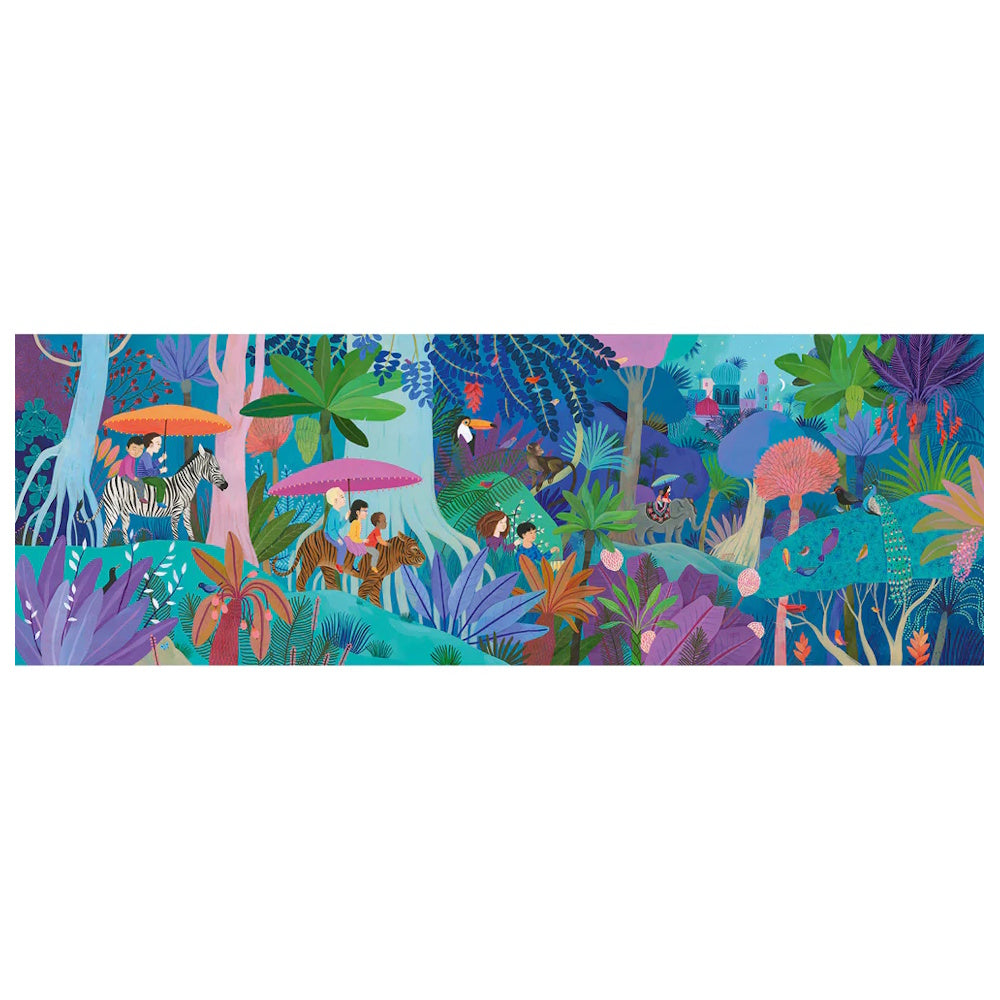 Djeco Children's Walk 200 Piece Panoramic Puzzle