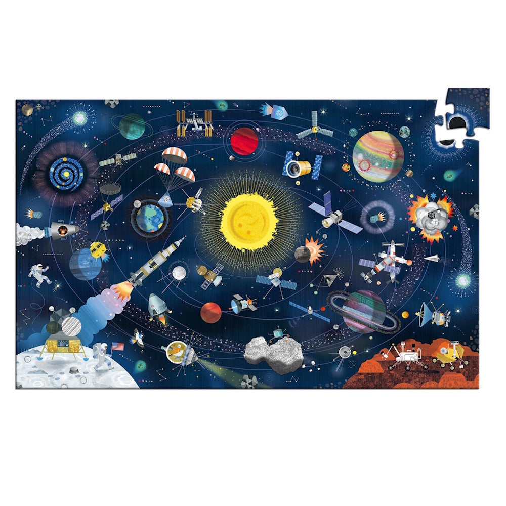 Djeco Space 200 Piece Observation Puzzle