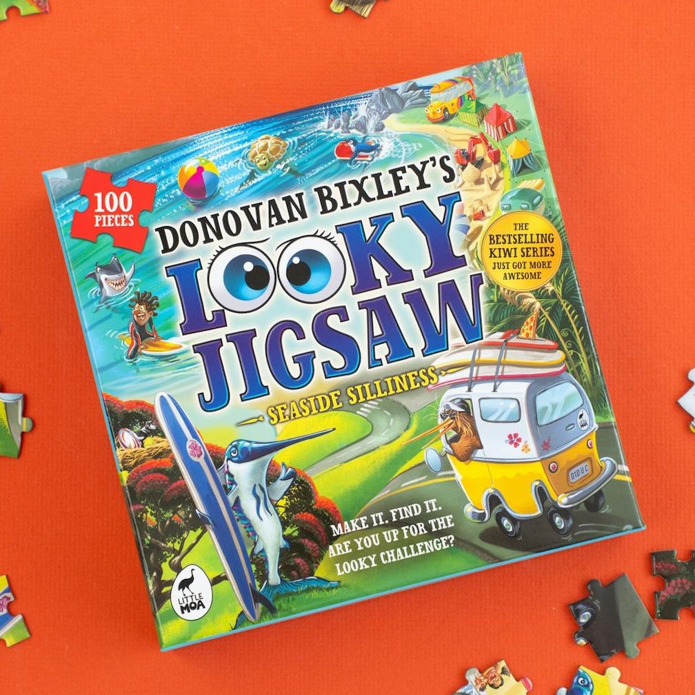 Donovan Bixley's Looky Jigsaw - Seaside Silliness 100 Pieces