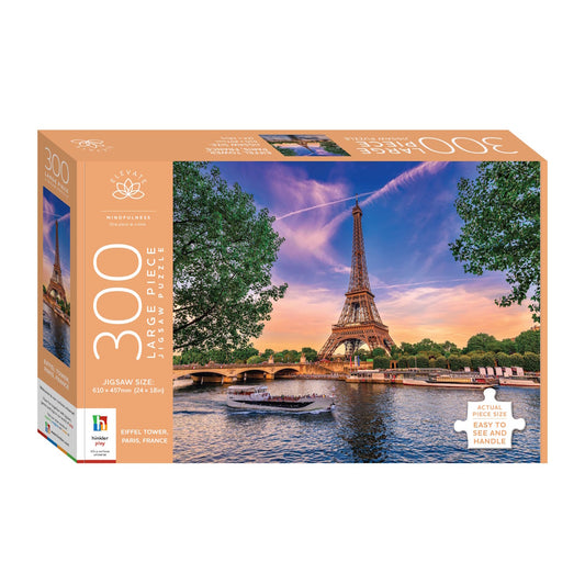 Elevate 300 Large Piece Puzzle - Eiffel Tower, Paris
