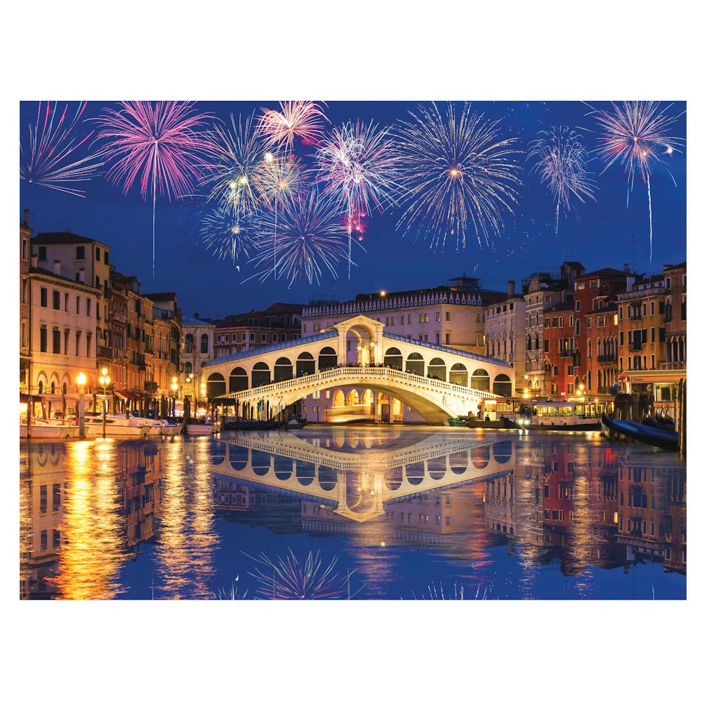 Elevate 300 Large Piece Puzzle - Rialto Bridge, Venice
