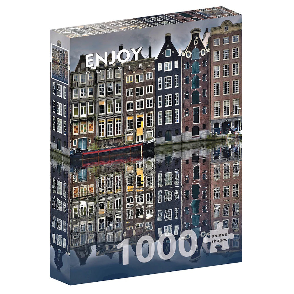 Enjoy 1000 Piece Puzzle - Amsterdam Houses