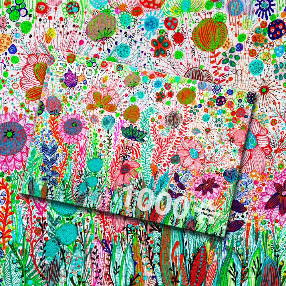 Enjoy 1000 Piece Puzzle - Blooming Wilderness