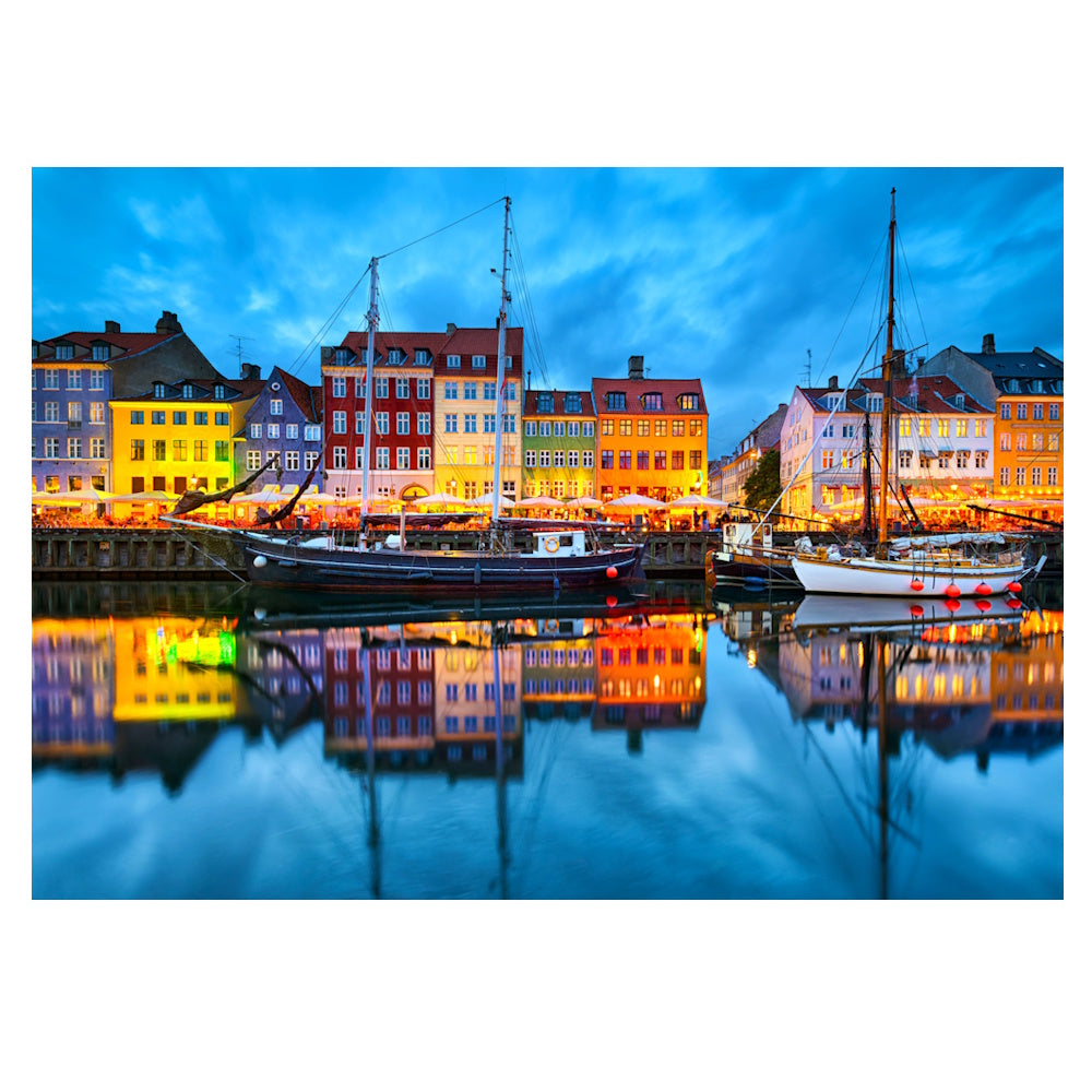 Enjoy 1000 Piece Puzzle - Copenhagen Old Harbour