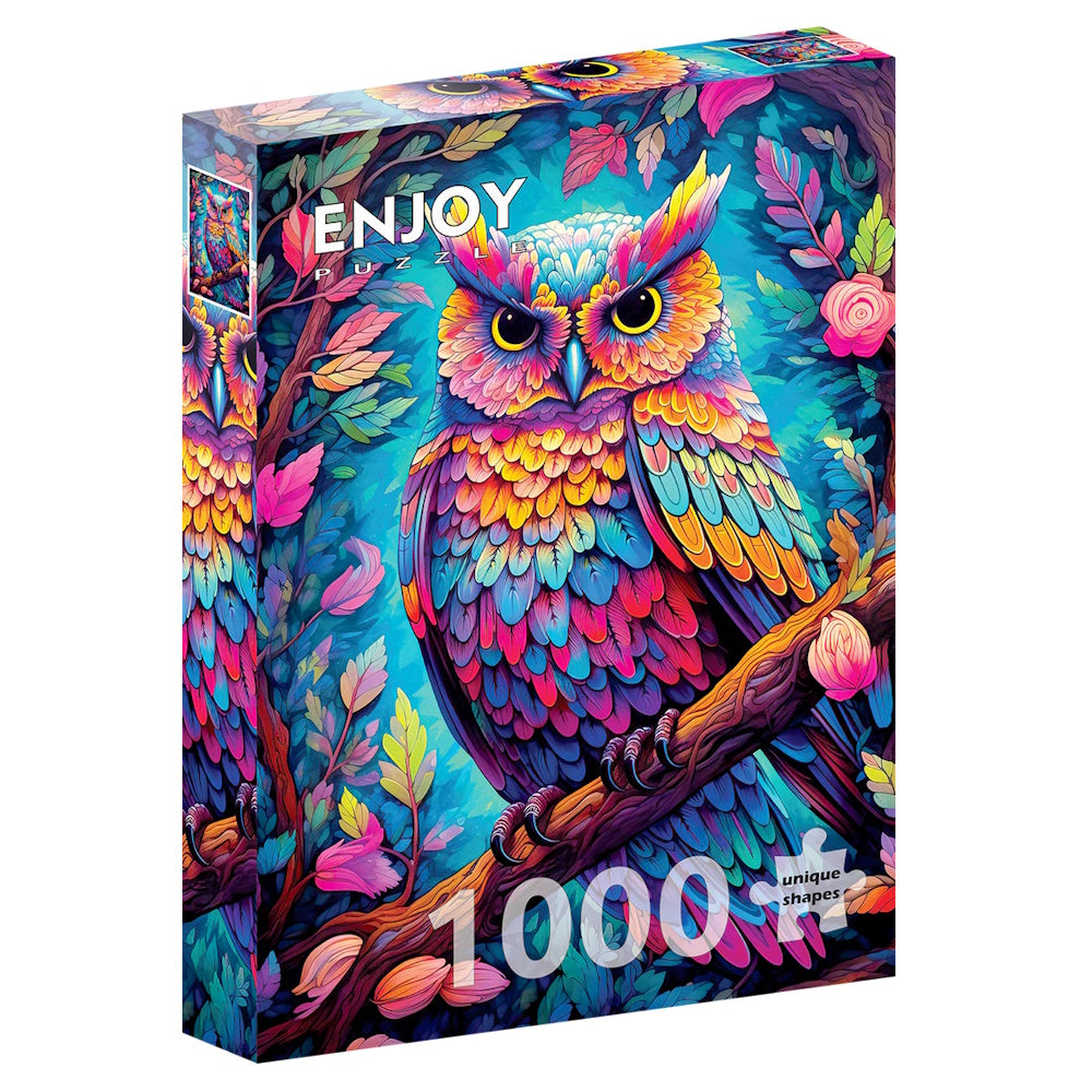 Enjoy 1000 Piece Puzzle - Dazzling Owl
