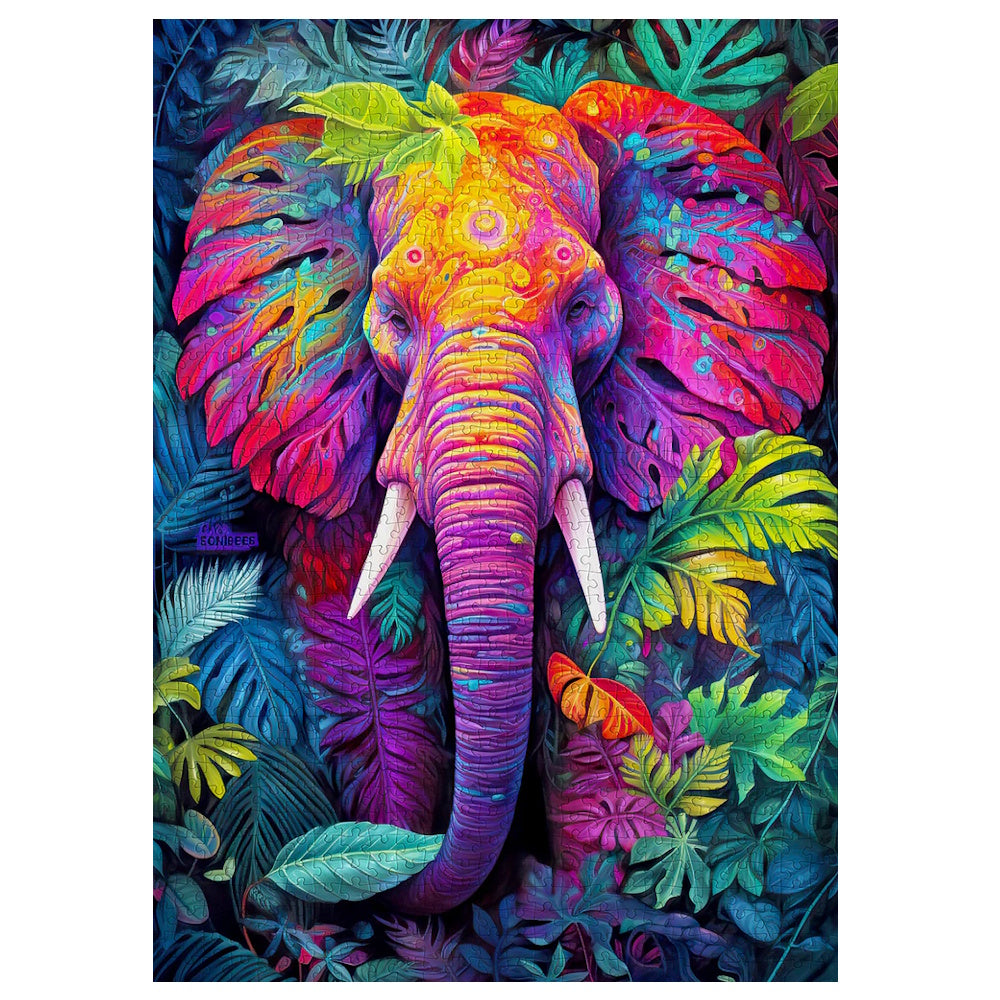 Enjoy 1000 Piece Puzzle - Disguised Elephant