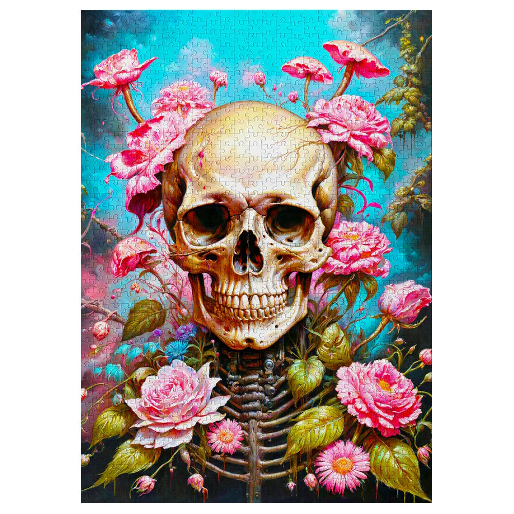 Enjoy 1000 Piece Puzzle - Garden Skeleton