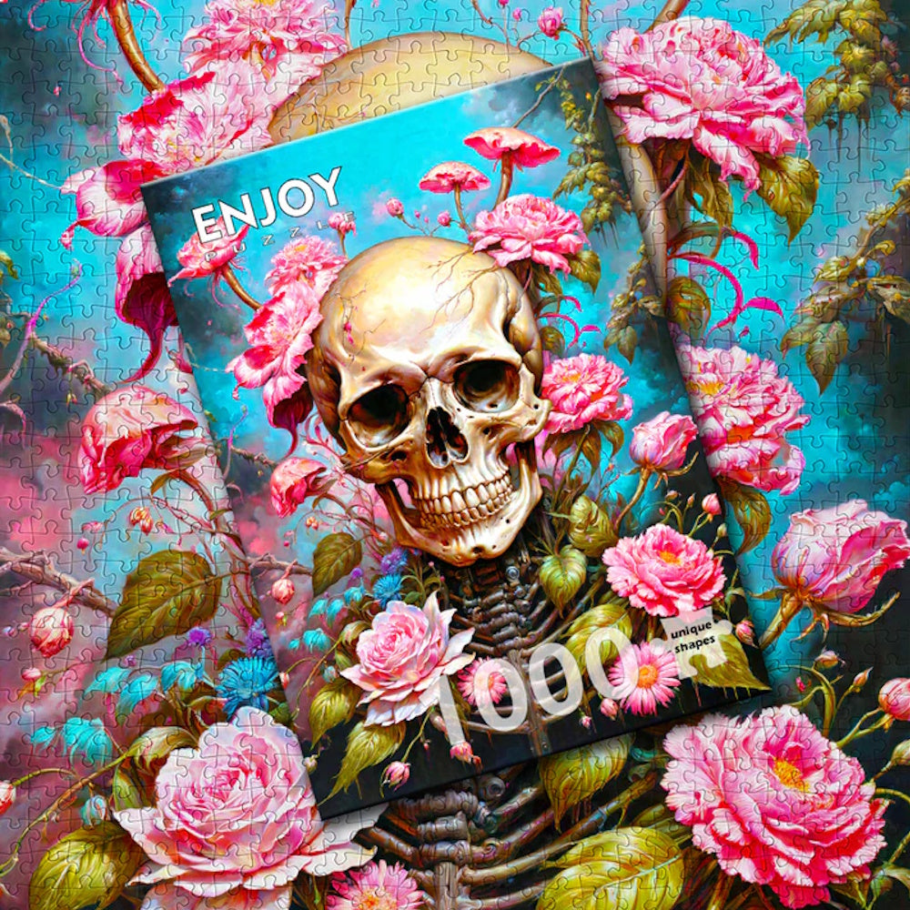 Enjoy 1000 Piece Puzzle - Garden Skeleton