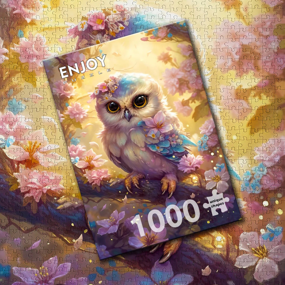 Enjoy 1000 Piece Puzzle - Gentle Owl