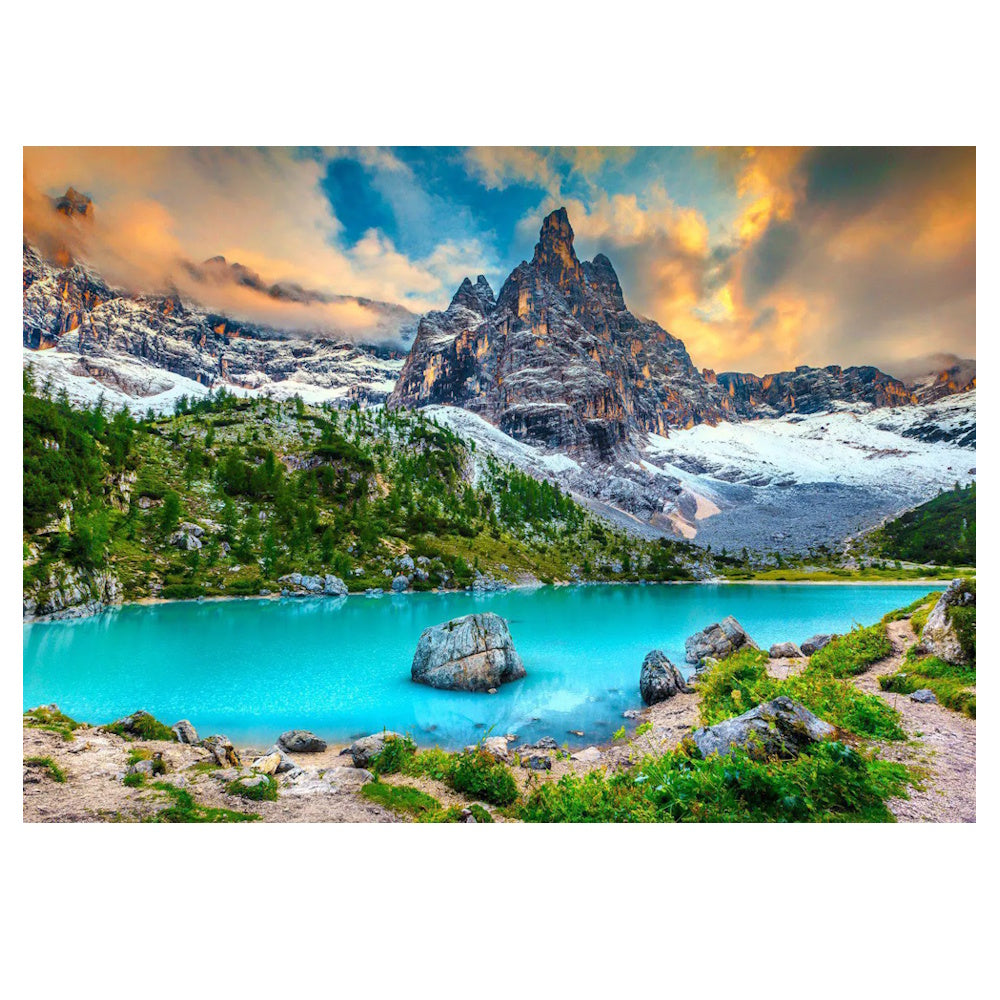 Enjoy 1000 Piece Puzzle - Sorapis Lake, Dolomites, Italy