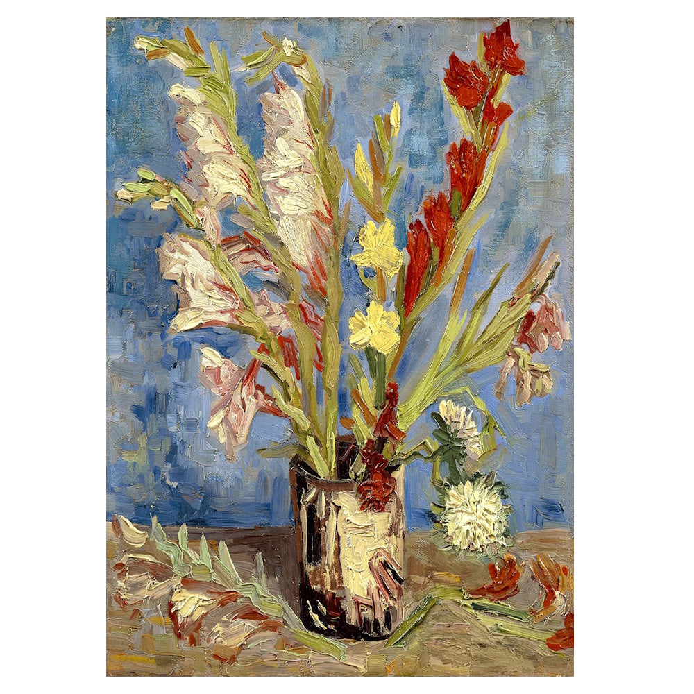 Enjoy 1000 Piece Puzzle - Vincent van Gogh: Vase with Gladioli and Chinese Asters
