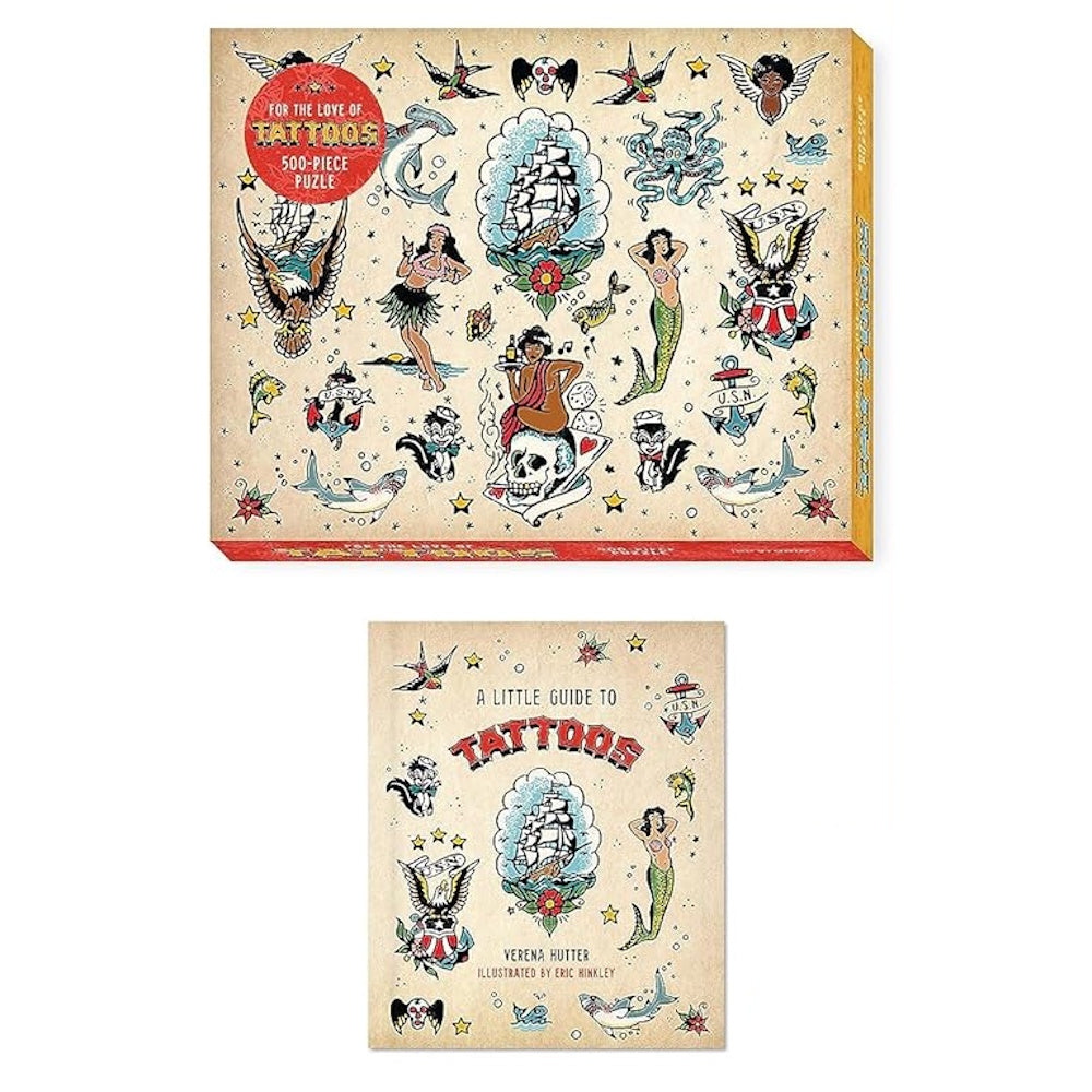 For the Love of Tattoos 500 Piece Puzzle