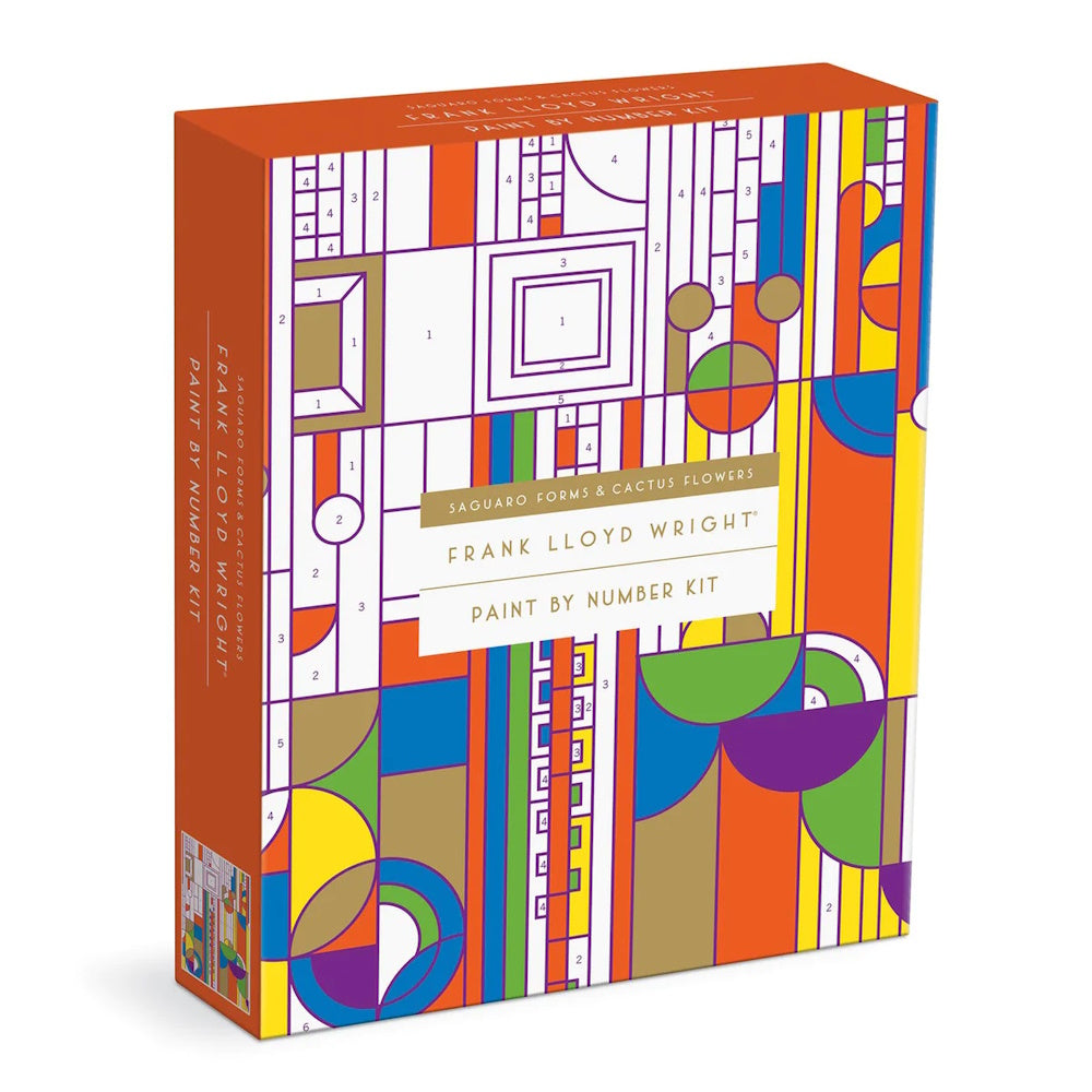 Frank Lloyd Wright Saguaro Cactus & Forms Paint By Number Kit