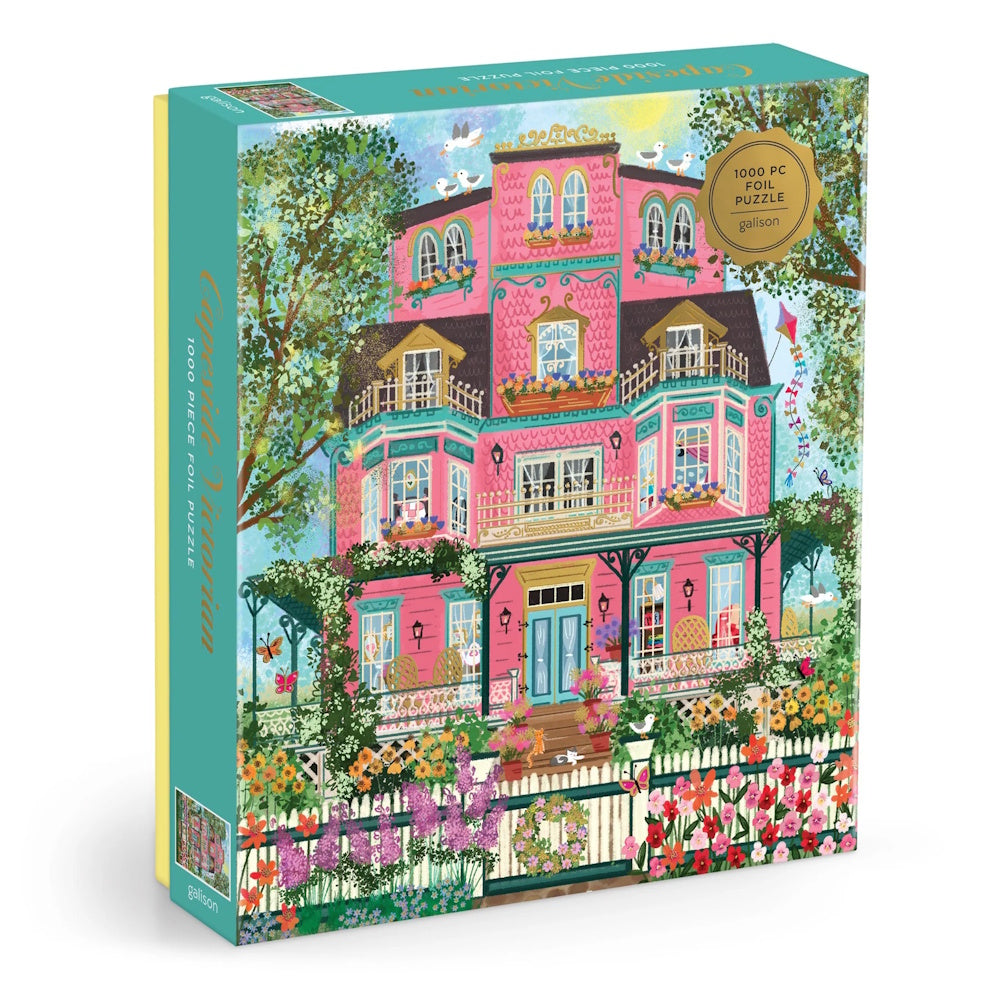 Galison 1000 Piece Puzzle - Joy Laforme Capeside Victorian