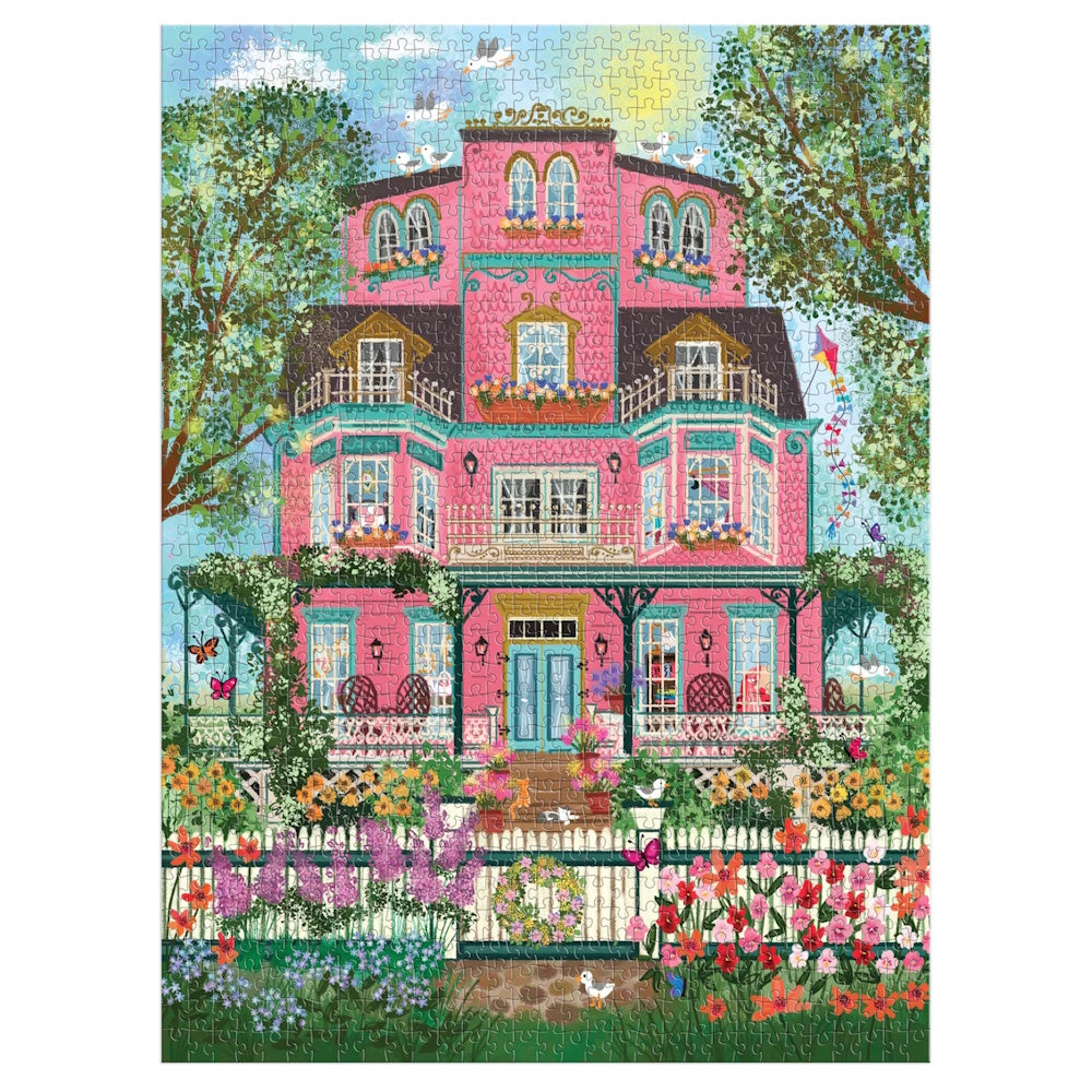 Galison 1000 Piece Puzzle - Joy Laforme Capeside Victorian