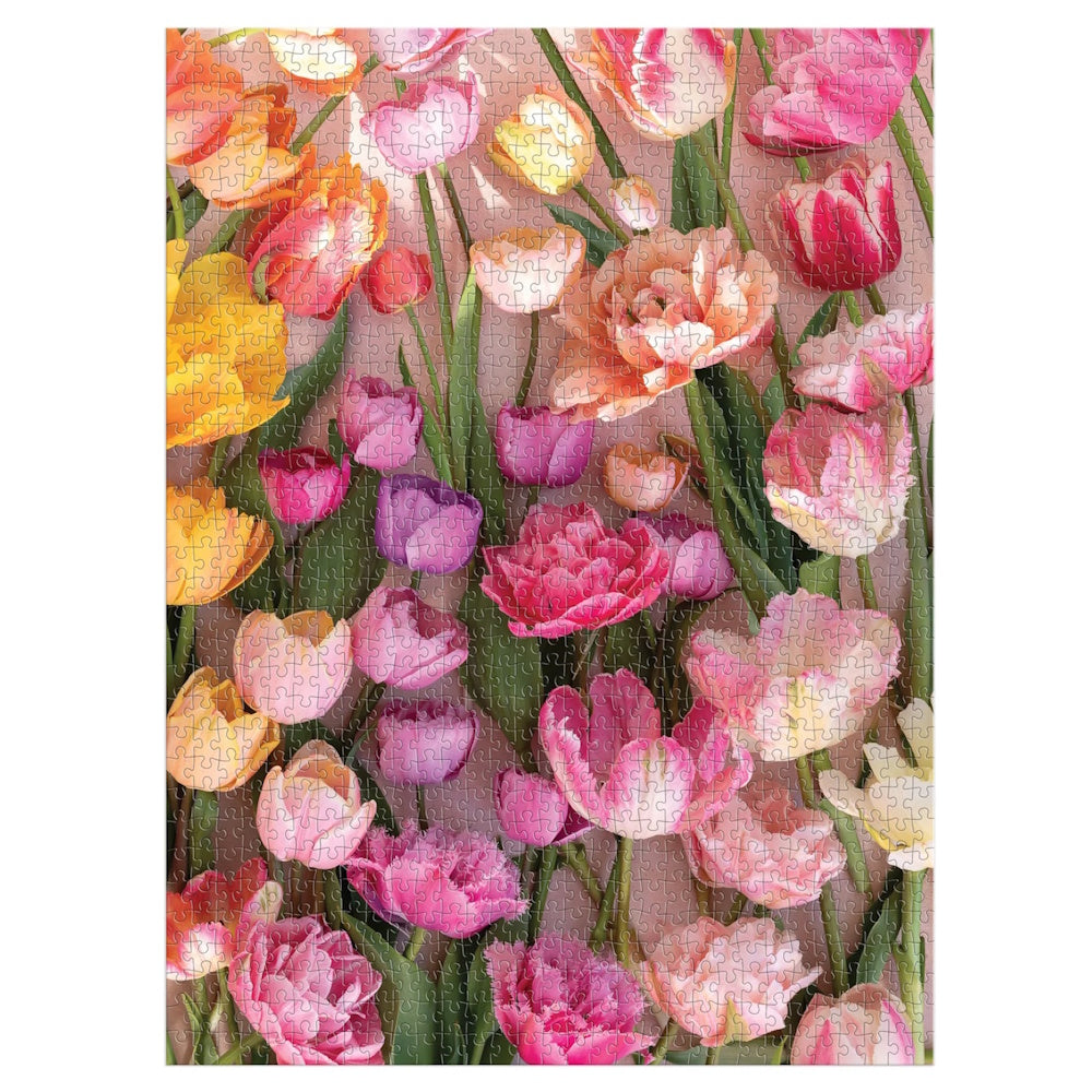 Galison 1000 Piece Puzzle - Ephemeral Tulips