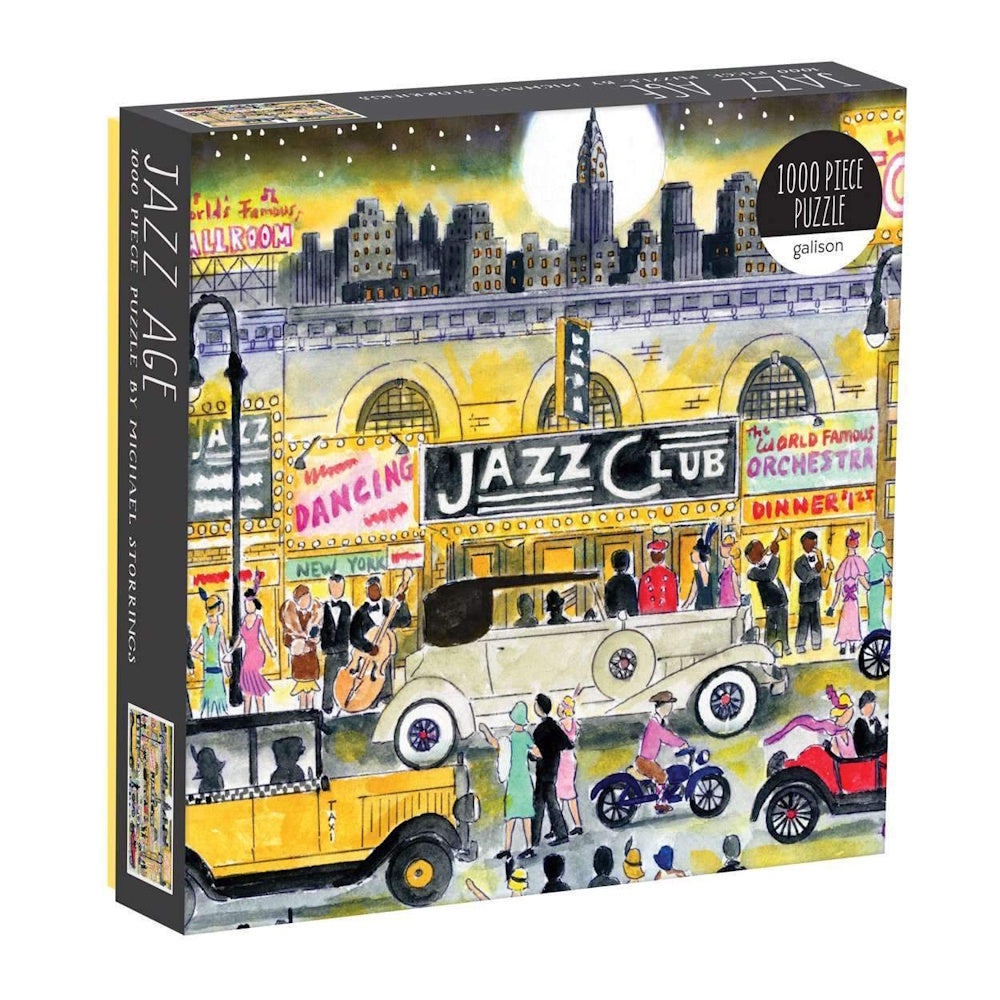 Galison 1000 Piece Puzzle - Michael Storrings Jazz Age