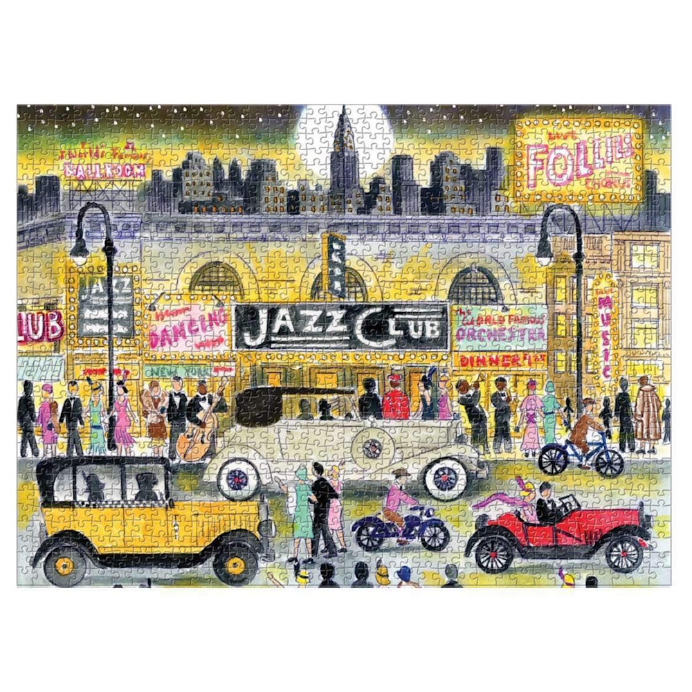 Galison 1000 Piece Puzzle - Michael Storrings Jazz Age