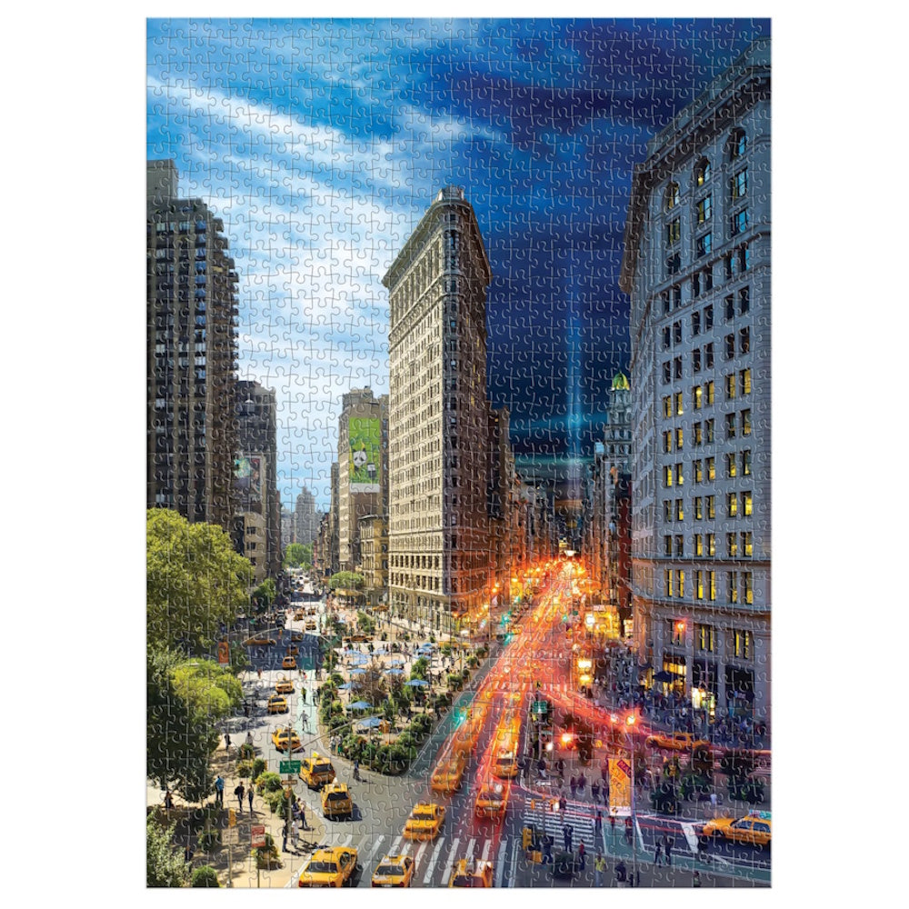 Galison 1000 Piece Puzzle - Stephen Wilkes Day To Night Flatiron