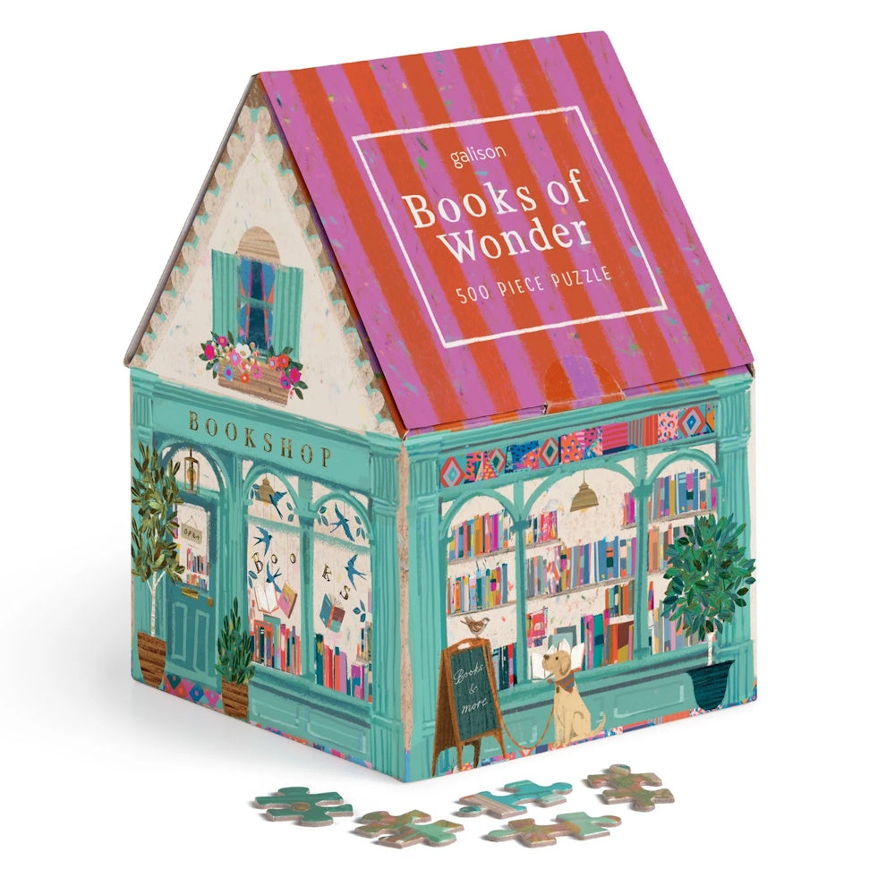 Galison 500 Piece House Puzzle - Books of Wonder