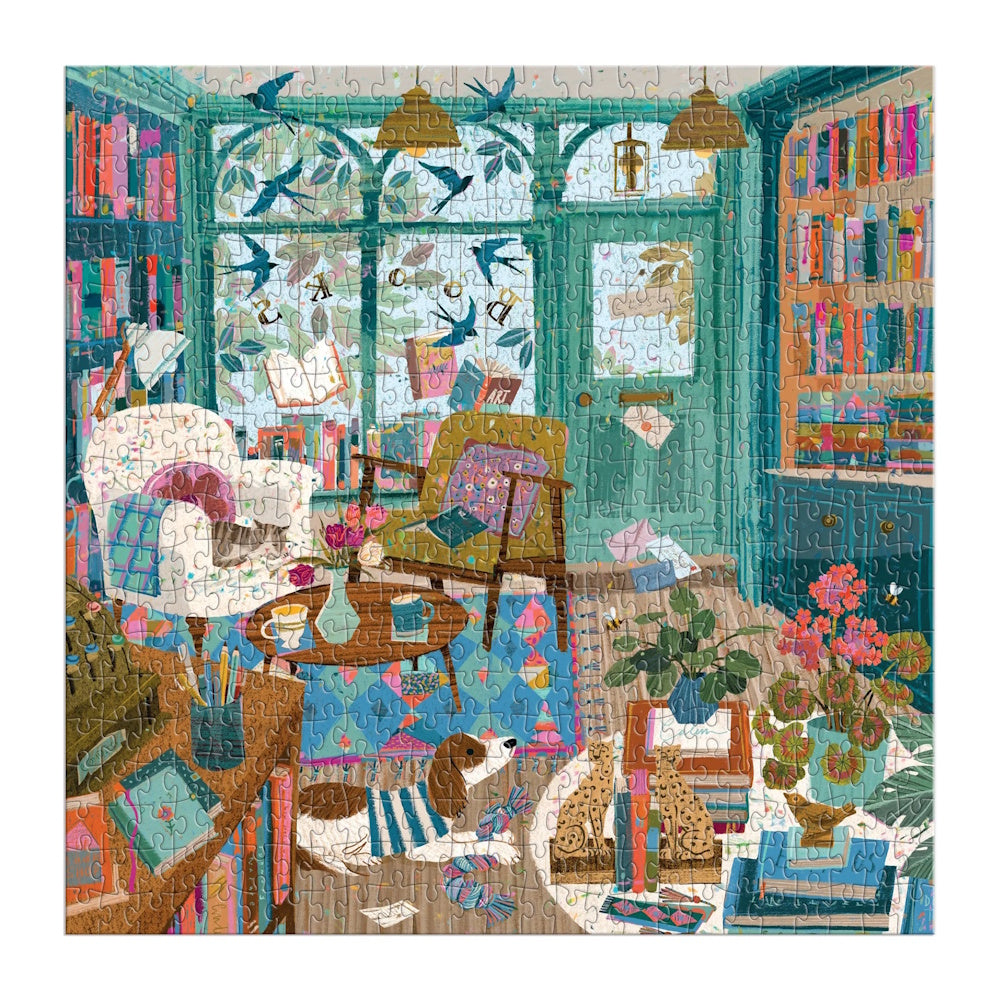 Galison 500 Piece House Puzzle - Books of Wonder