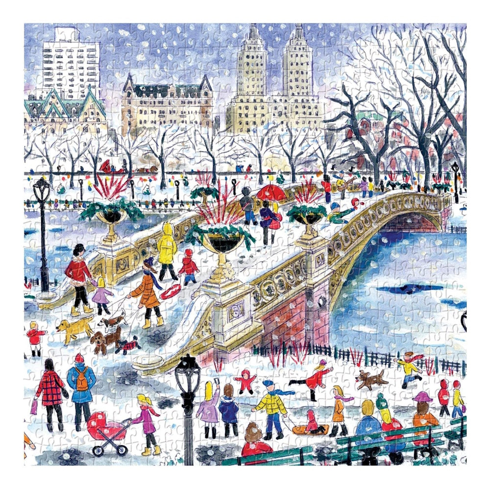 Galison 500 Piece Puzzle - Bow Bridge in Central Park