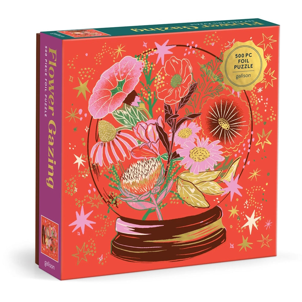 Galison 500 Piece Puzzle - Flower Gazing