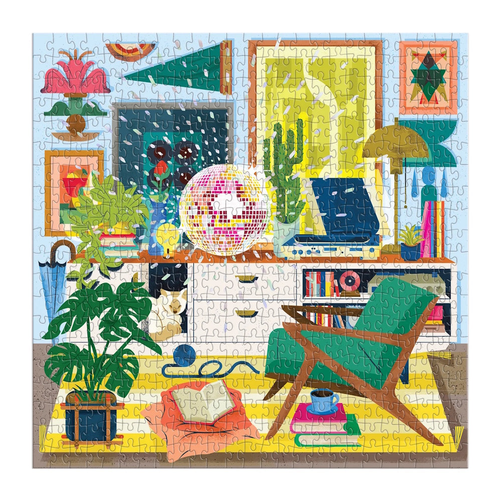Galison 500 Piece Puzzle - Disco Life