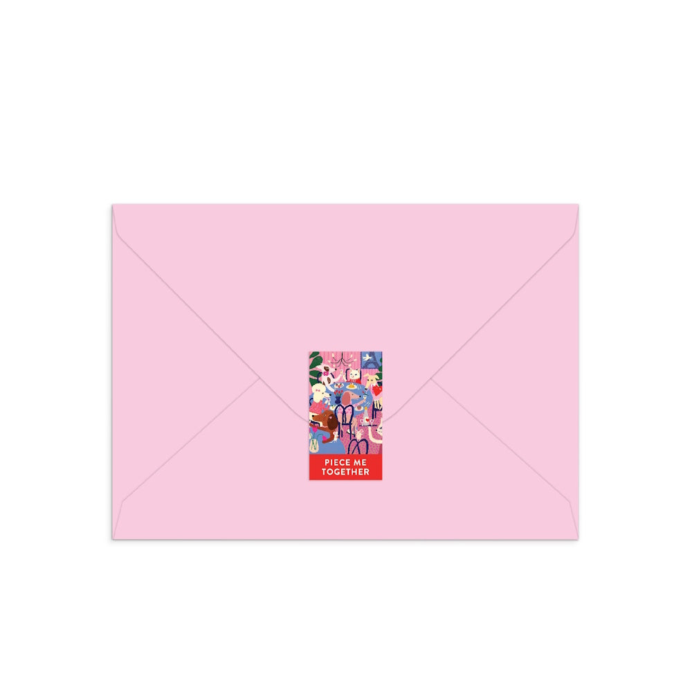 Paws for Love Greeting Card Puzzle