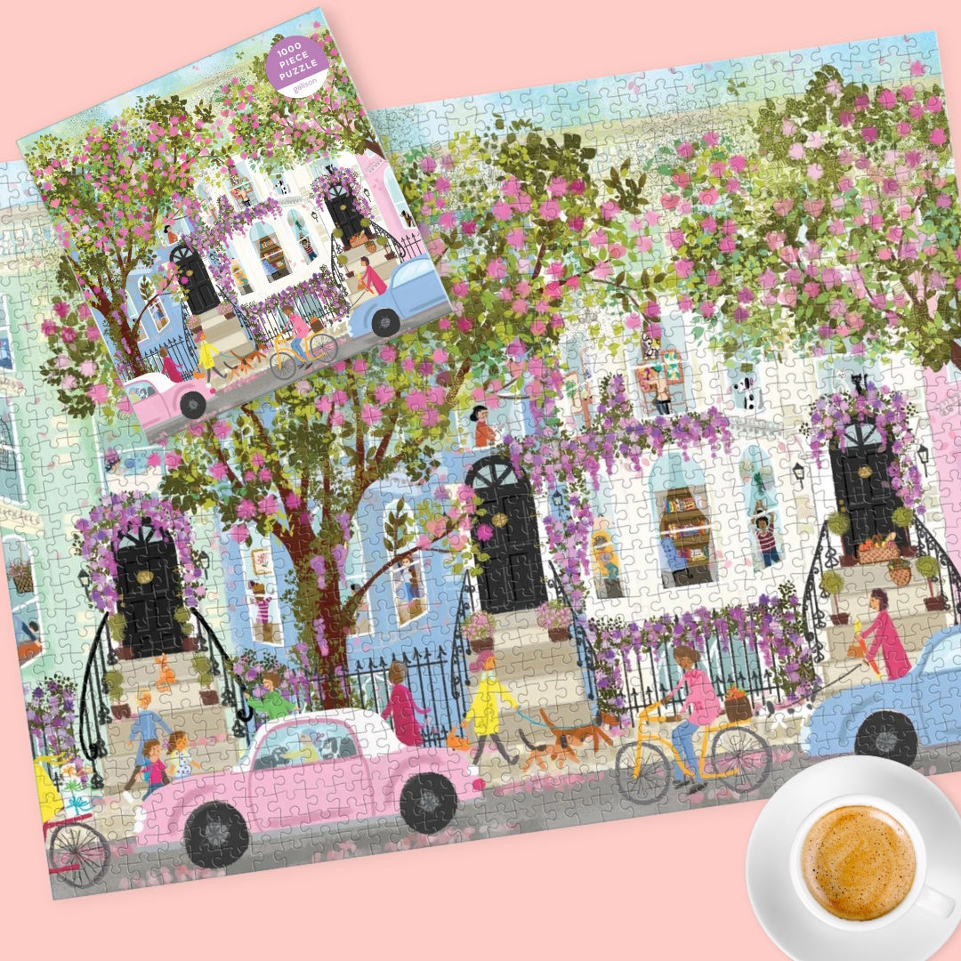 Galison 1000 Piece Puzzle - Joy Laforme Spring Terrace
