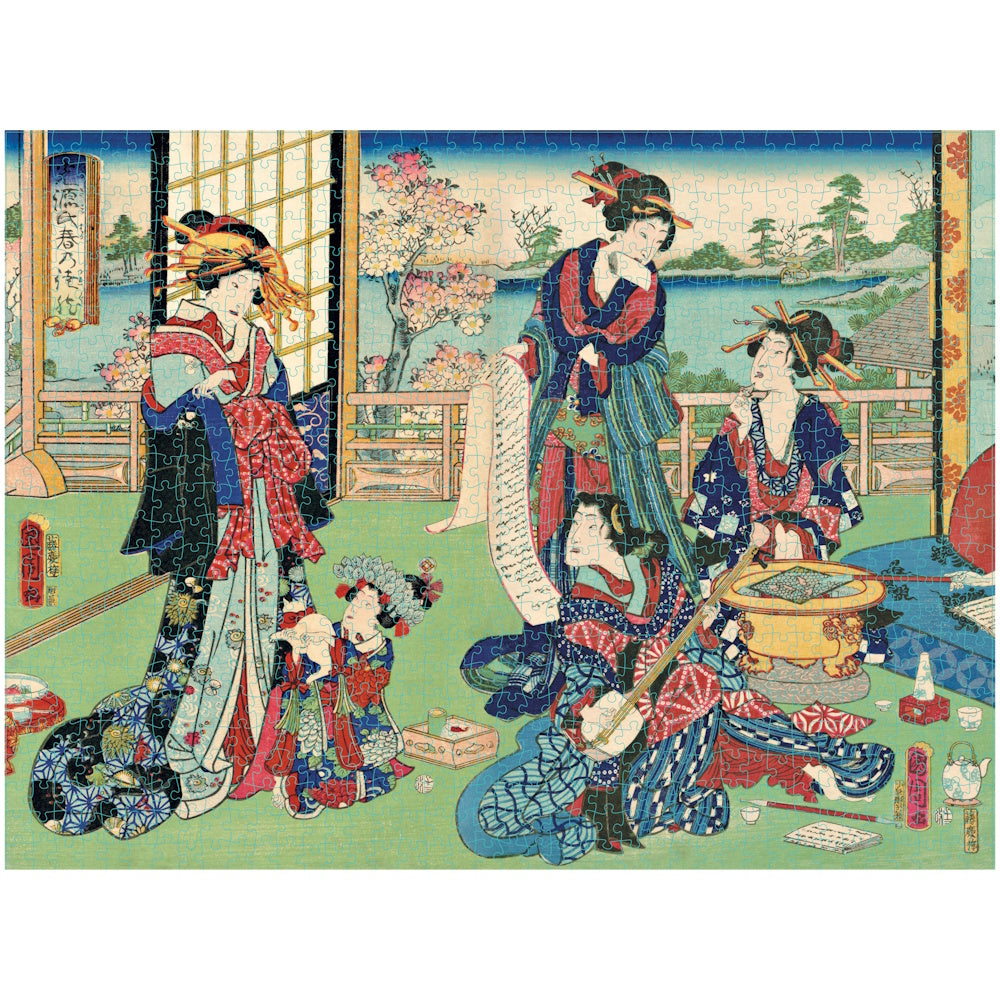 Geishas in a Floating World 1000 Piece Puzzle