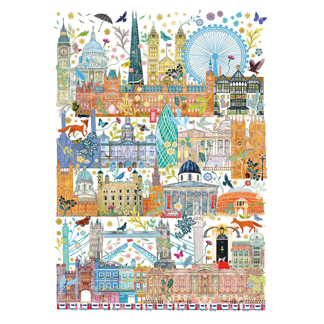 Gibsons 1000 Piece Jigsaw Puzzle - London Skyline