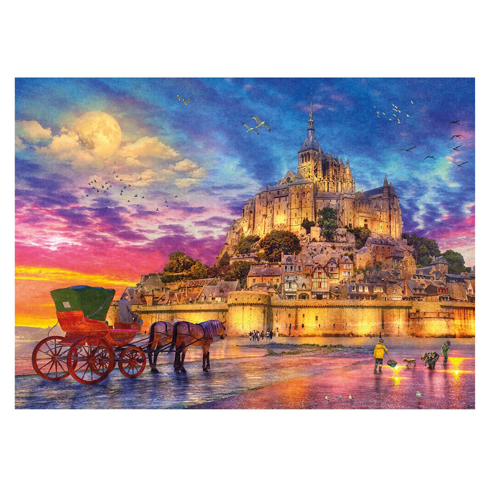 Gibsons 1000 Piece Jigsaw Puzzle - Mont Saint-Michel
