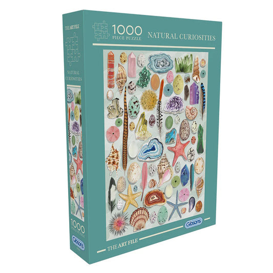 Gibsons The Art File 1000 Piece Puzzle - Natural Curiosities