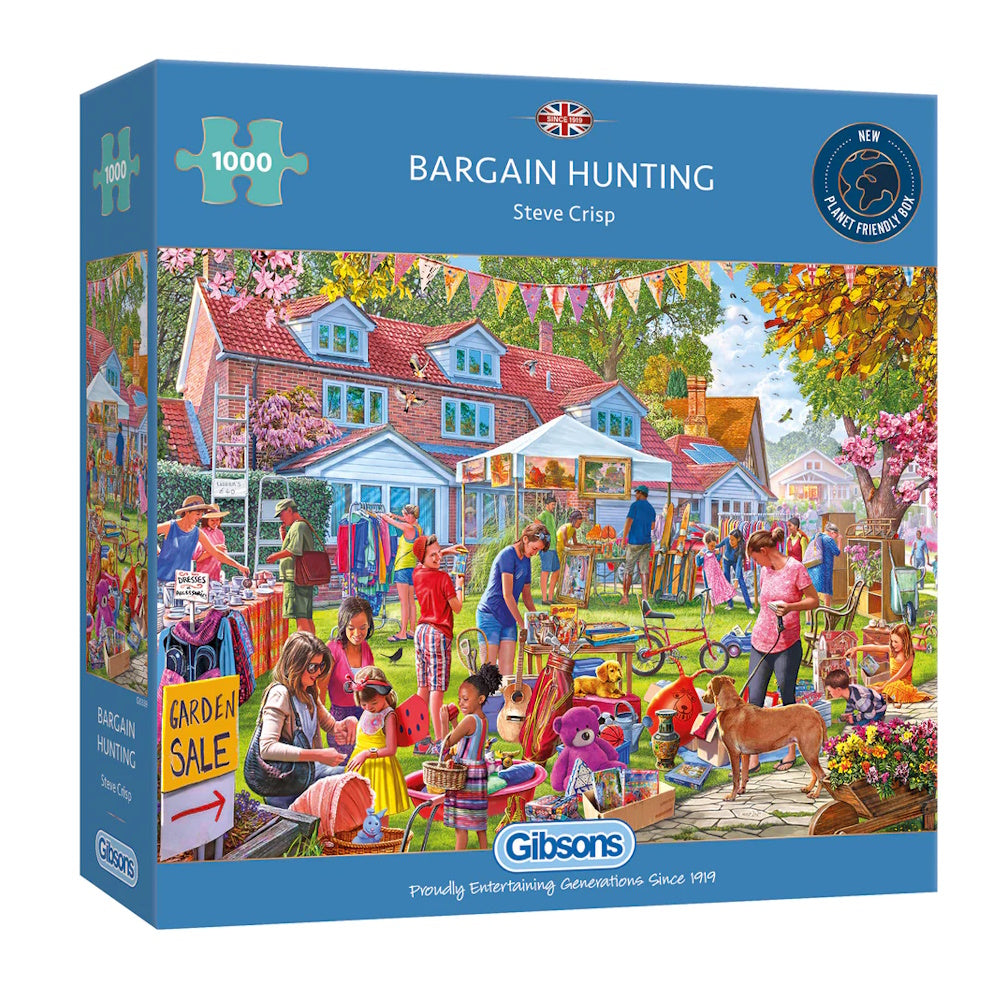 Gibsons 1000 Piece Jigsaw Puzzle Bargain Hunting The Jigstore Gibsons 1000 Piece Jigsaw Puzzle Bargain Hunting The Jigstore