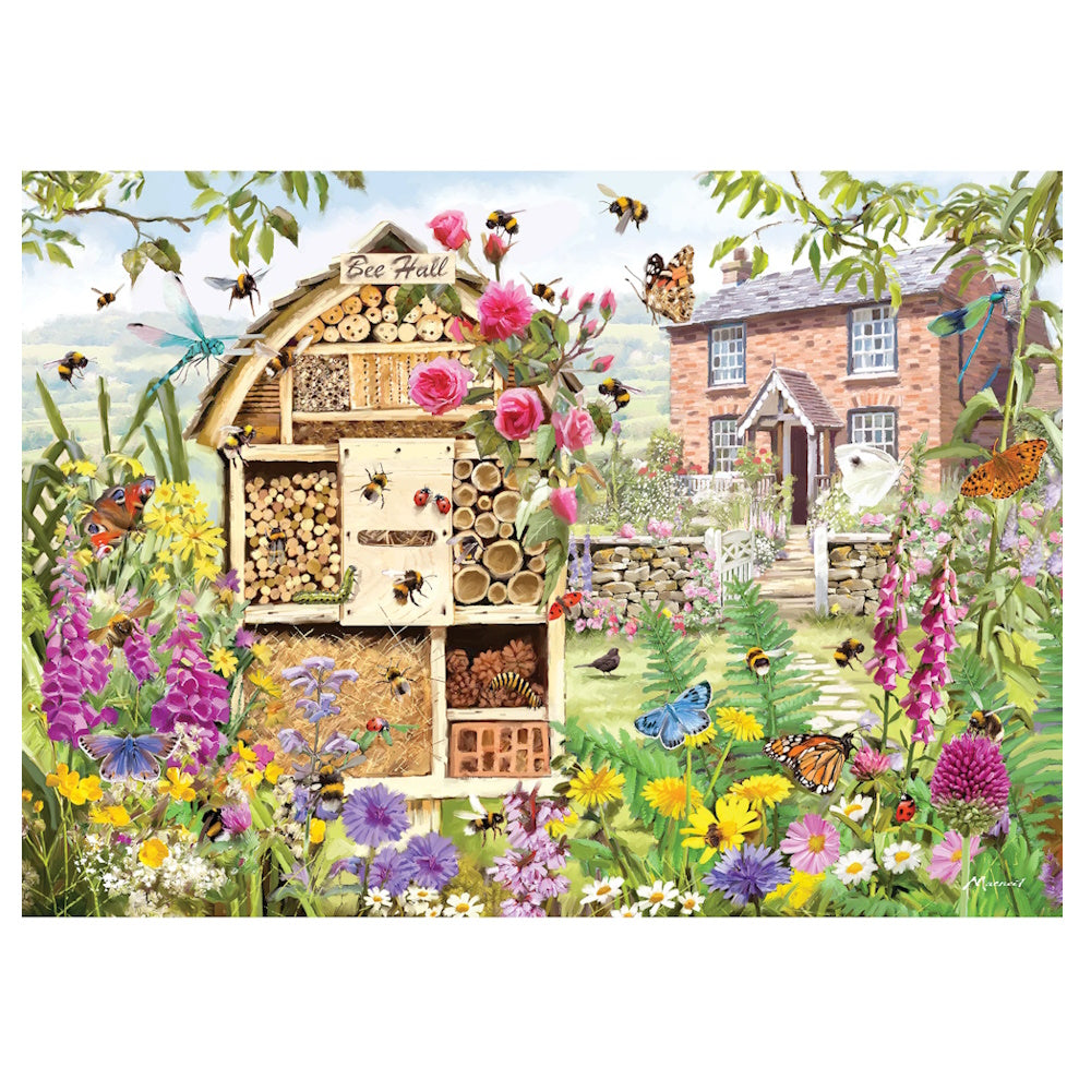 Gibsons 1000 Piece Jigsaw Puzzle - Bee Hall