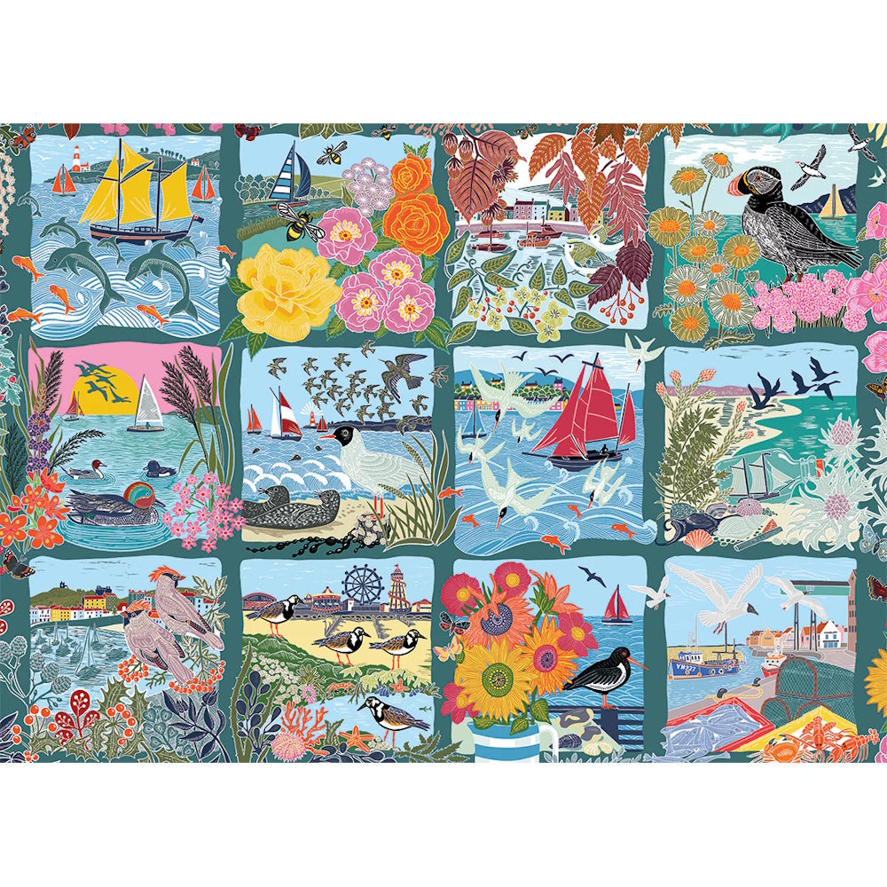 Gibsons 1000 Piece Jigsaw Puzzle - Coastal Calling