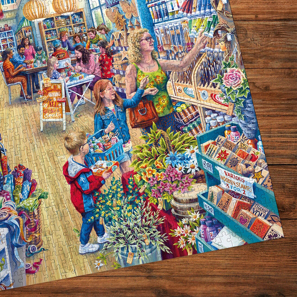 Gibsons 1000 Piece Jigsaw Puzzle - Crafter's Paradise