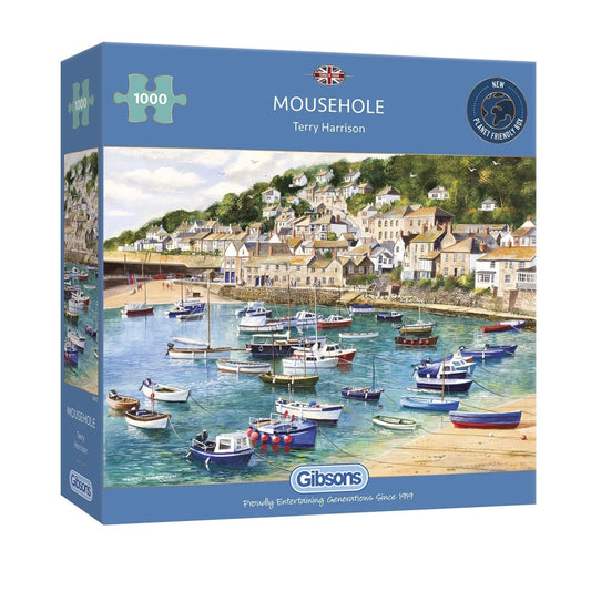 Gibsons 1000 Piece Jigsaw Puzzle - Mousehole
