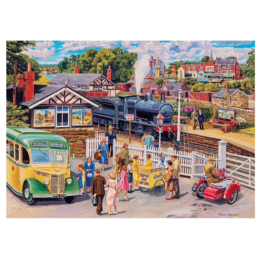 Gibsons 1000 Piece Jigsaw Puzzle - Treats at the Station