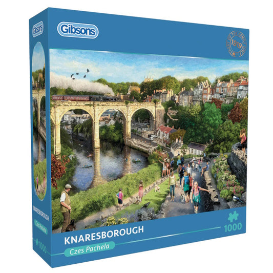 Gibsons 1000 Piece Jigsaw Puzzle - Knaresborough