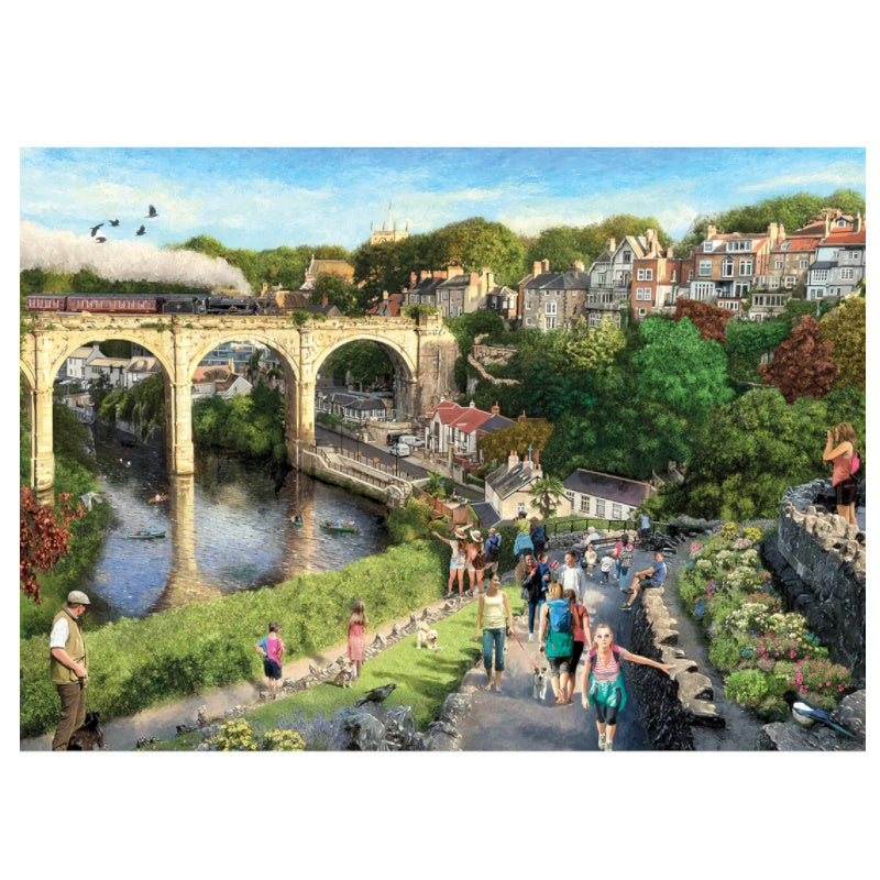 Gibsons 1000 Piece Jigsaw Puzzle - Knaresborough