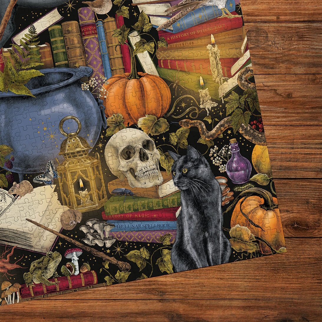 Gibsons The Art File 1000 Piece Puzzle - Witchcraft