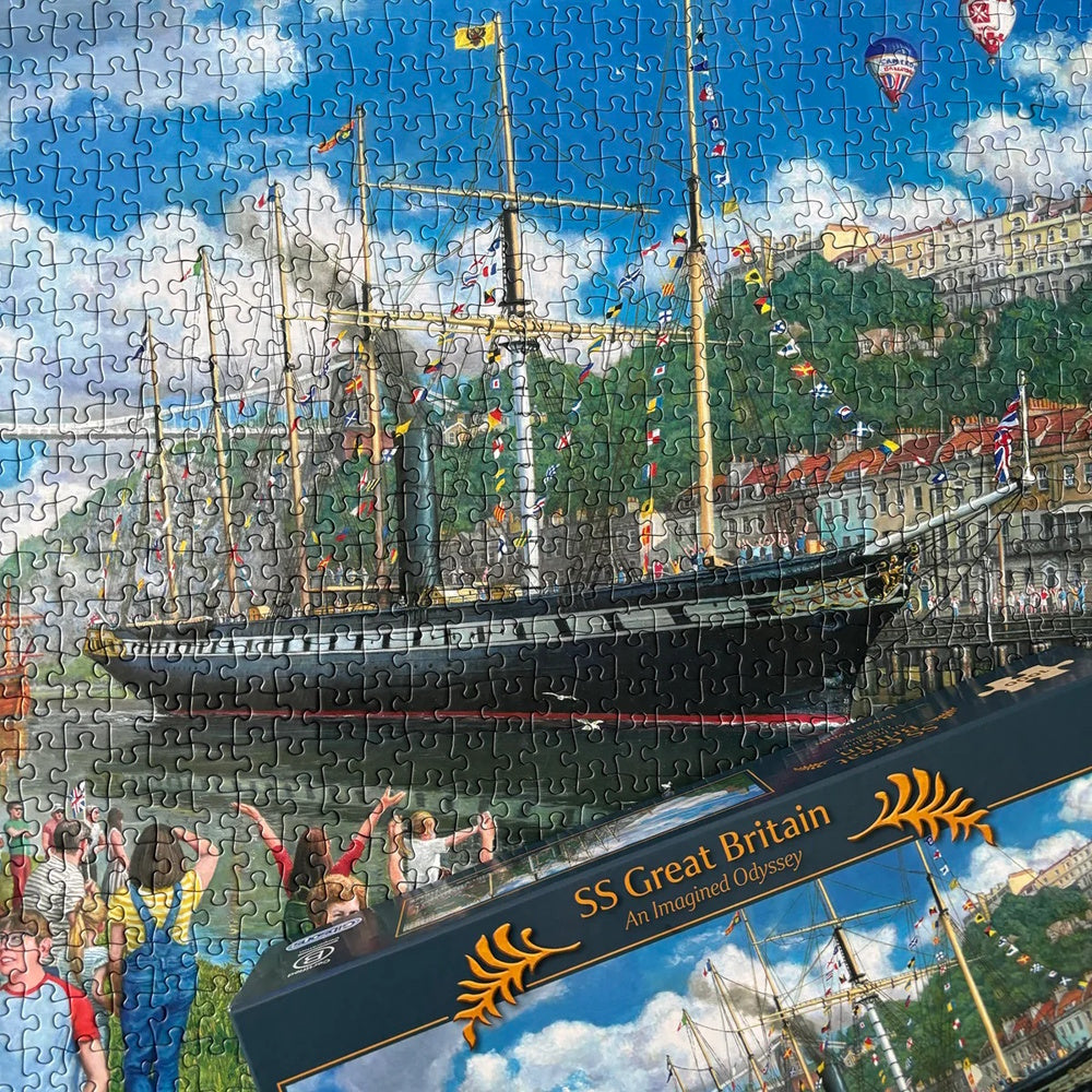 Gibsons 1000 Piece Jigsaw Puzzle - SS Great Britain