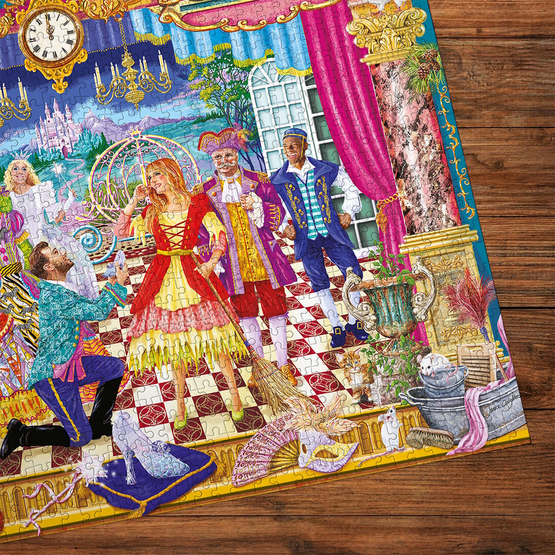 Gibsons 1000 Piece Jigsaw Puzzle - The Glass Slipper