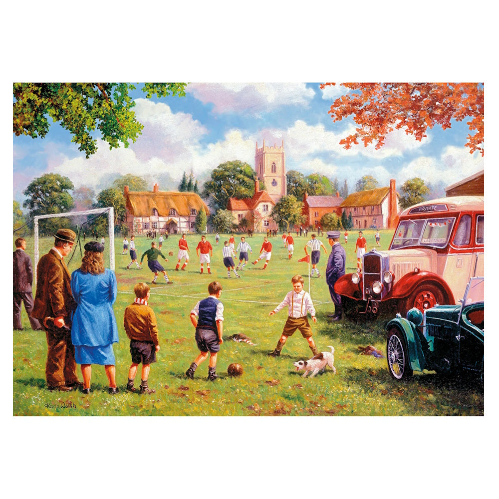Gibsons 2 x 500 Piece Jigsaw Puzzles - View from the Sidelines