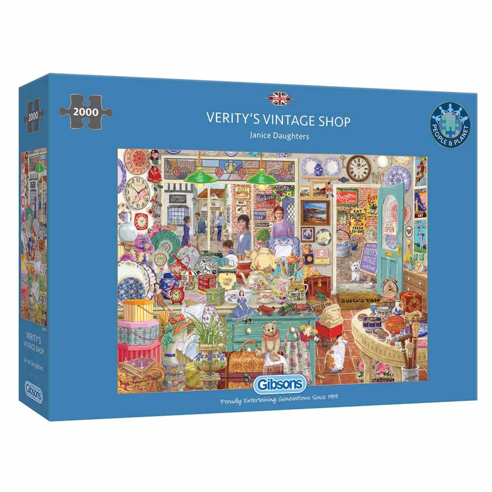 Gibsons 2000 Piece Jigsaw Puzzle - Verity's Vintage Shop