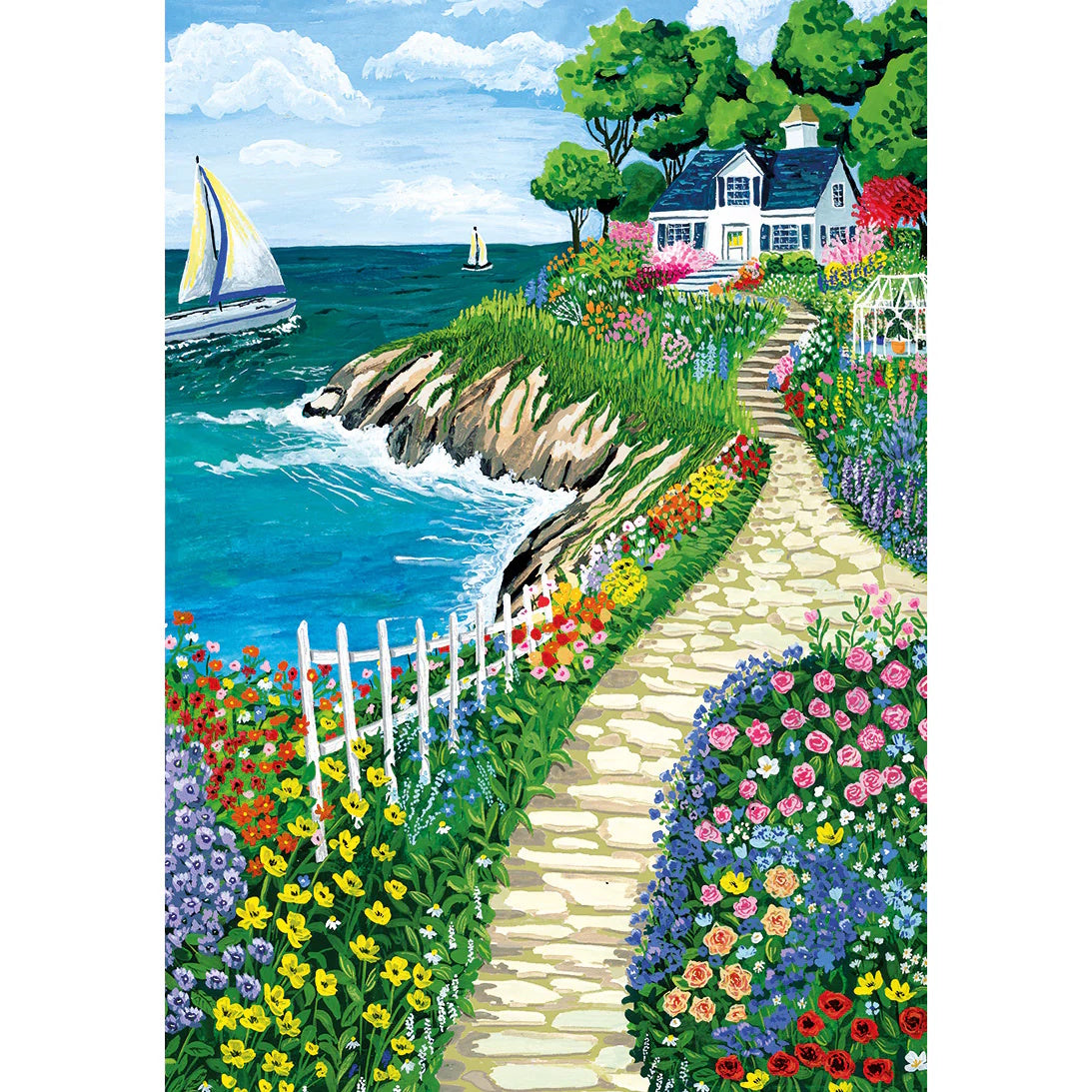 Gibsons 3 x 500 Piece Jigsaw Puzzles - Call of the Coast