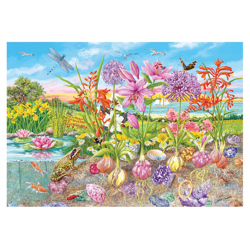 Gibsons 4 x 500 Piece Jigsaw Puzzles - Roots & Shoots